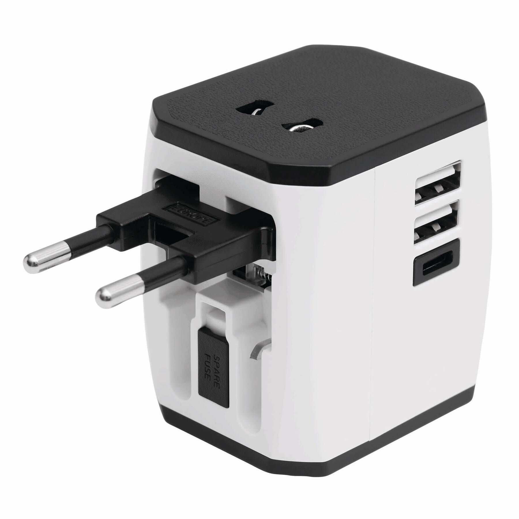 Reiseadapter TRAVEL POWER - weiß-893