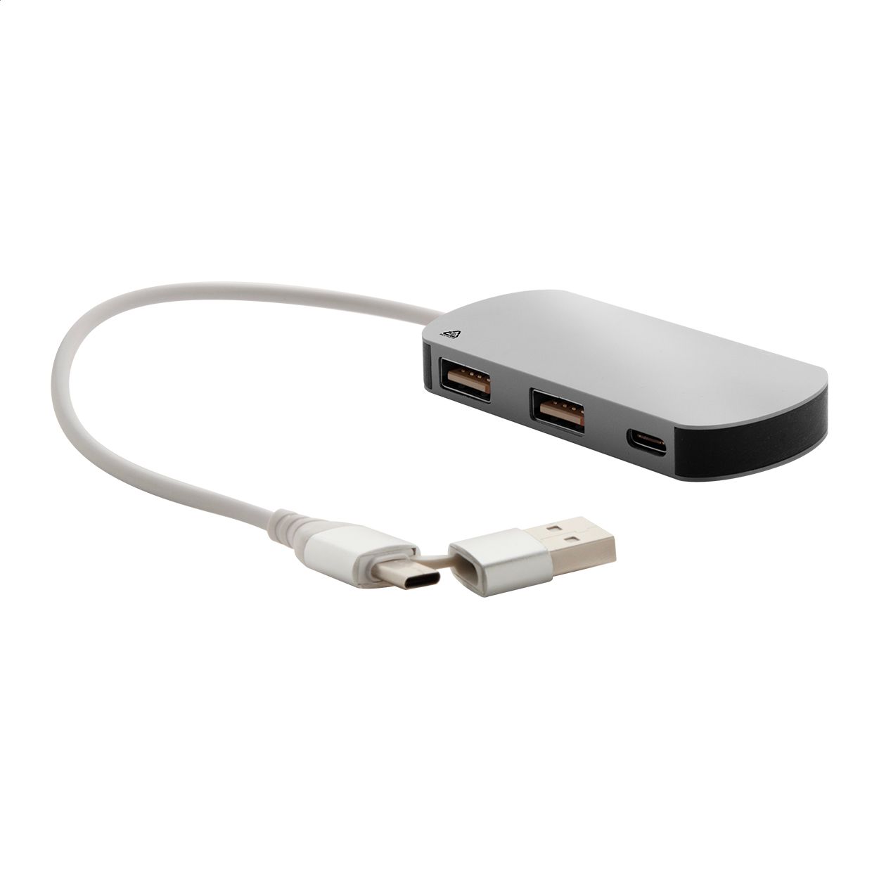 Raluhub USB Hub - silber-932