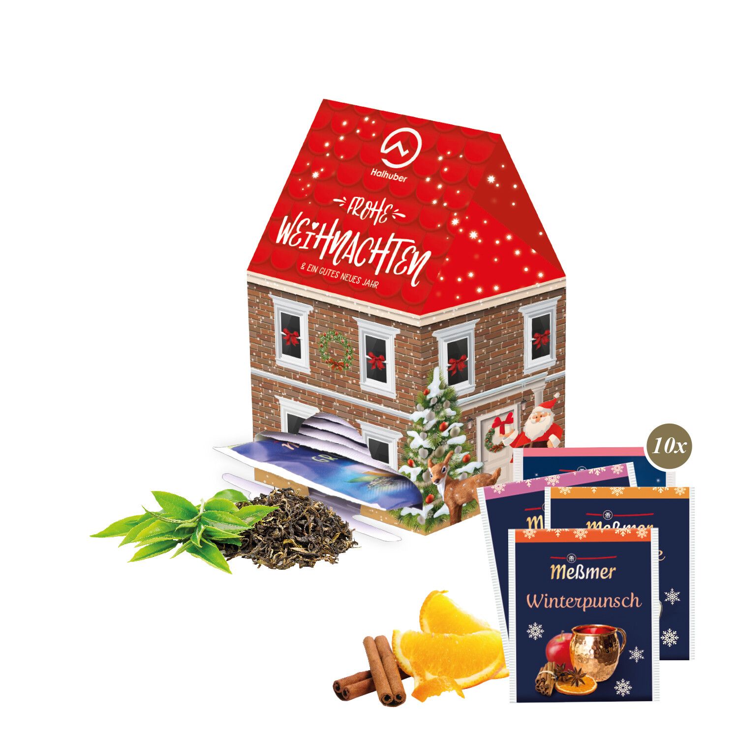 Tee-Haus "Mini" mit Meßmer Tee-413