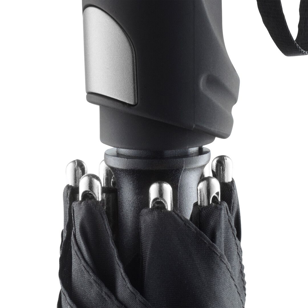AC-Alu-Gästeschirm FARE® Precious Ø133 cm - schwarz - titan-5