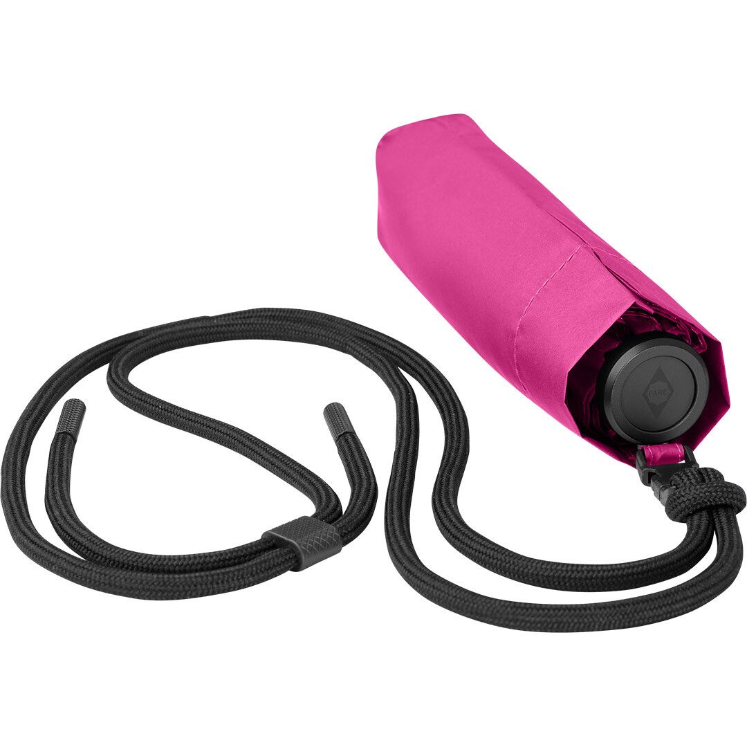 Mini-Taschenschirm FARE® FiligRain ToGo Ø88 cm - magenta-443