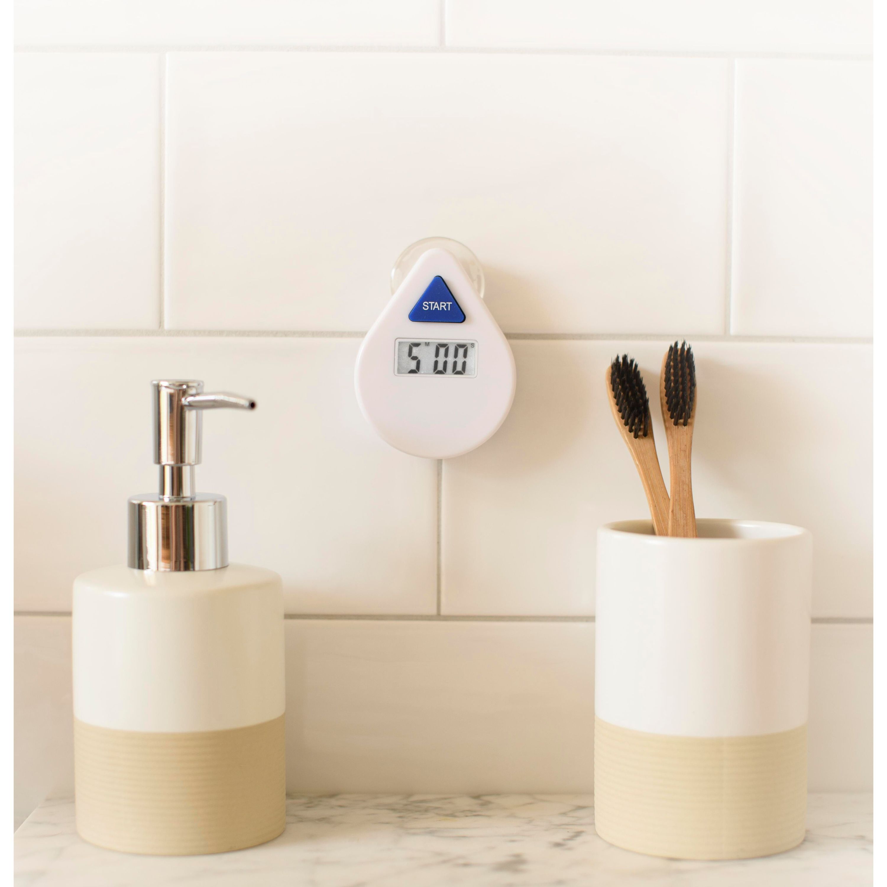 ABS Digitale Zeitschaltuhr für die Dusche Kendrick - weiß-208
