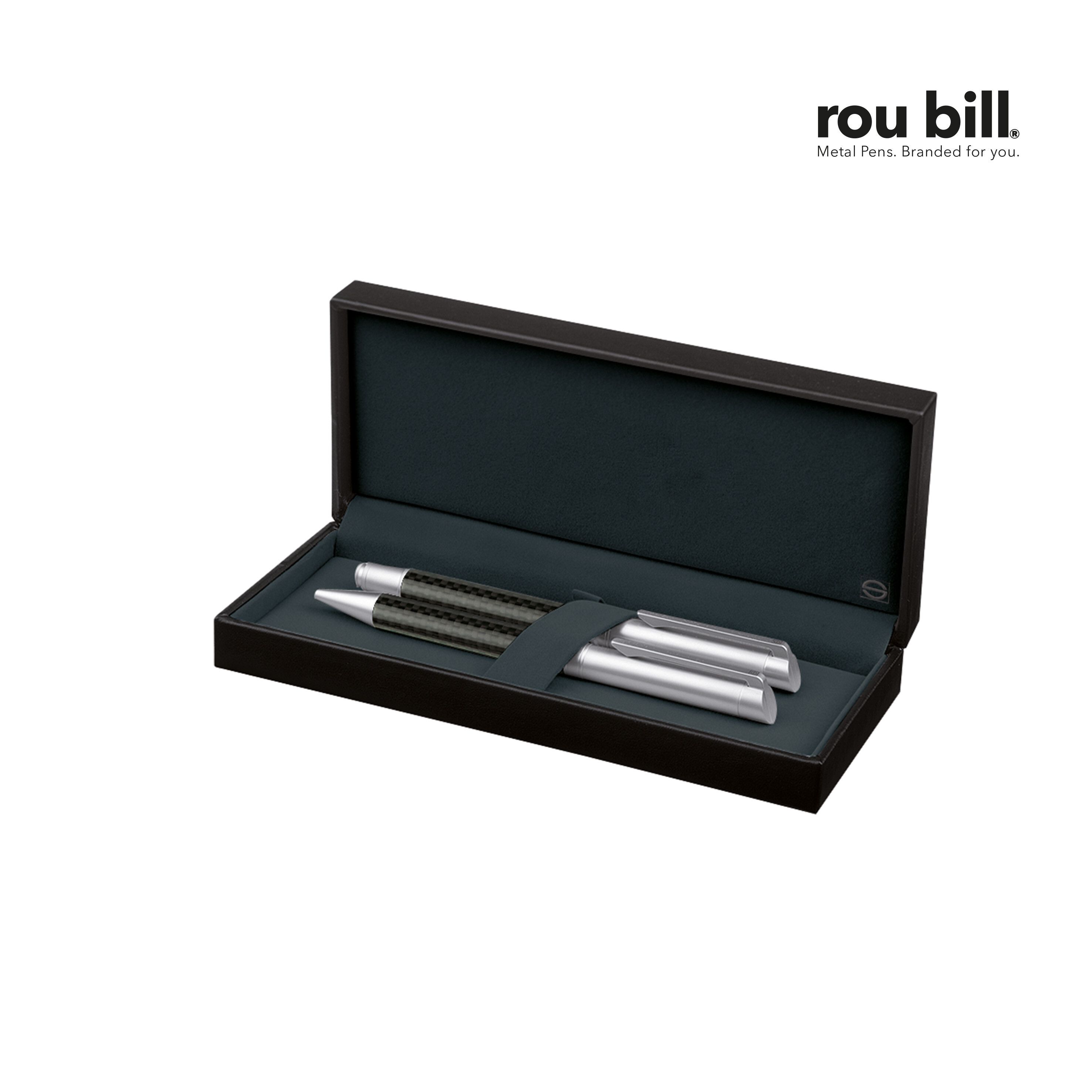 Carbon Line Set - silber-808