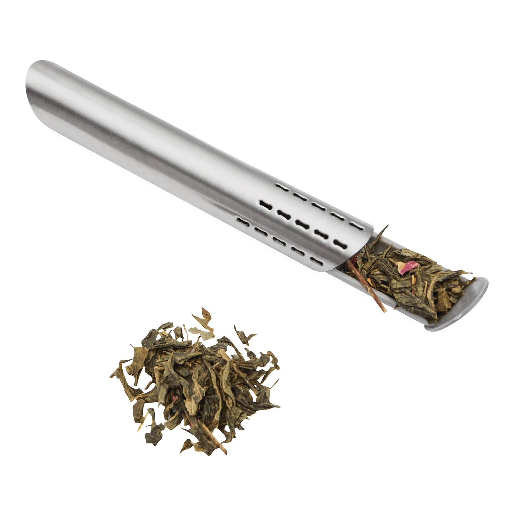 Teestab GREAT PLEASURE - grau - silber-168
