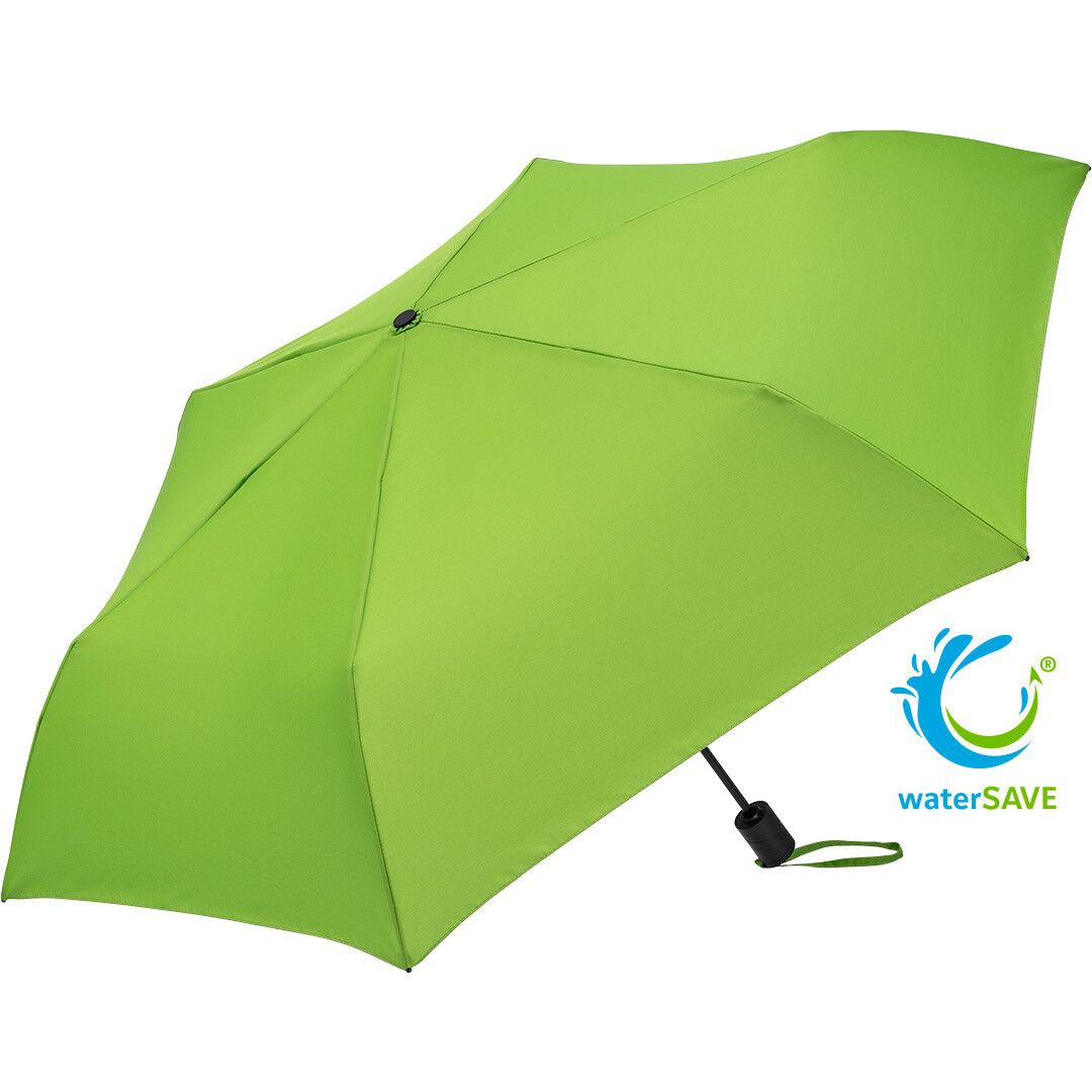 AOC-Mini-Taschenschirm FARE® FiligRain Only200 mit waterSAVE® Bezug Ø94 cm - limette-200