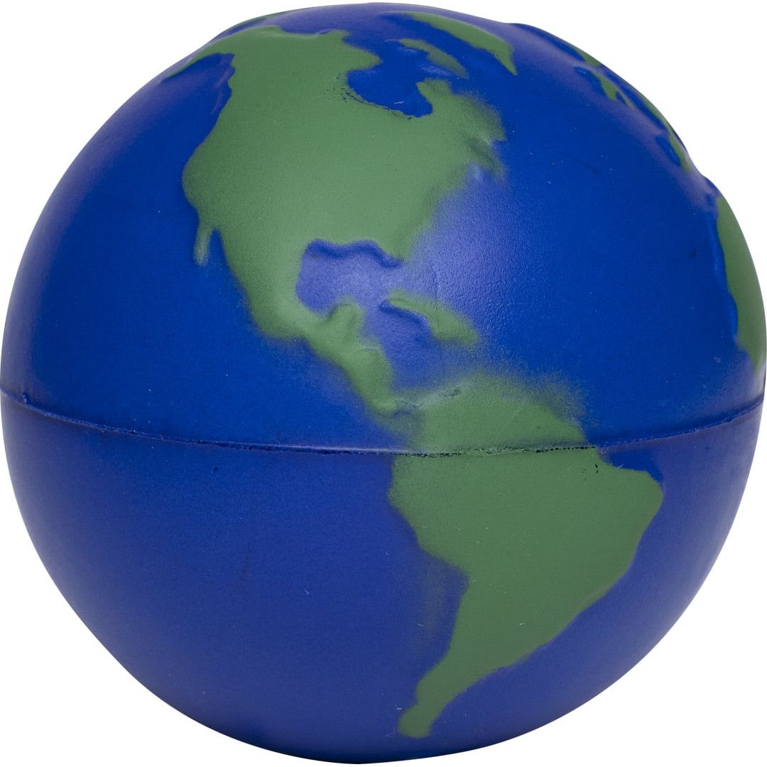 SQUEEZIES® Erdkugel - blau - grün-108