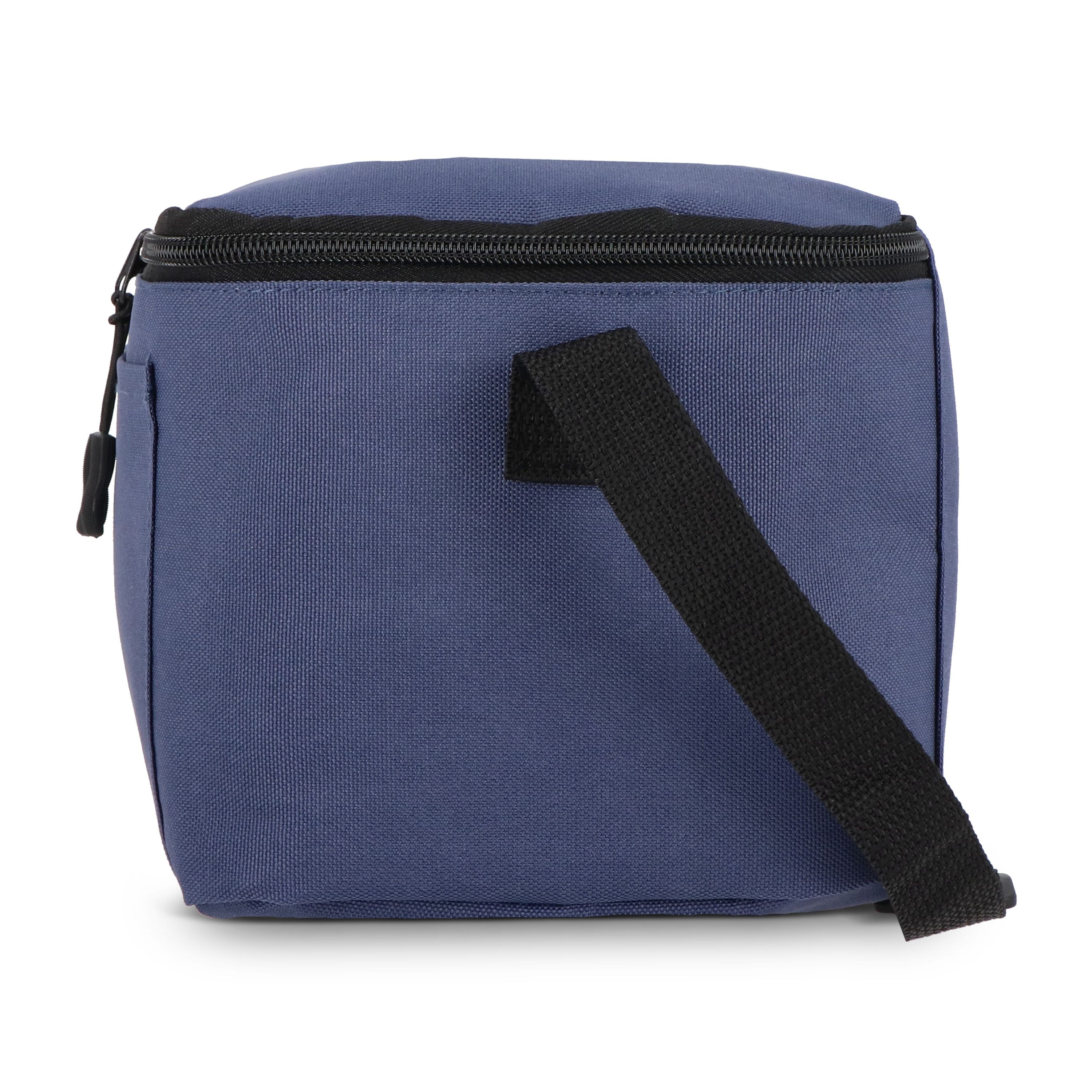 R-PET 600D 6-Dosen-Kühltasche 25 x 14,5 x 15,5 cm 5 l - dunkelblau-557