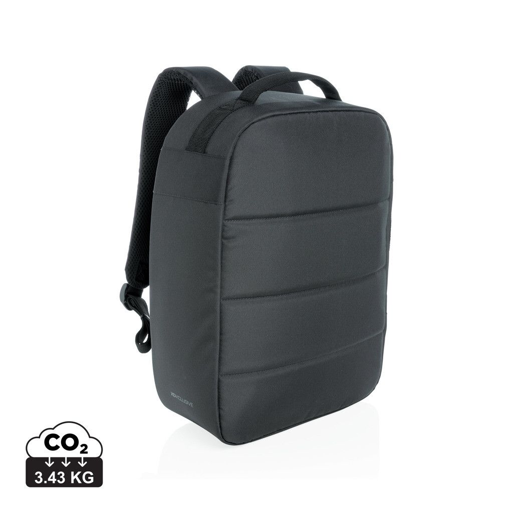 Impact AWARE™ RPET Anti-Diebstahl 15,6" Laptop-Rucksack - schwarz-849