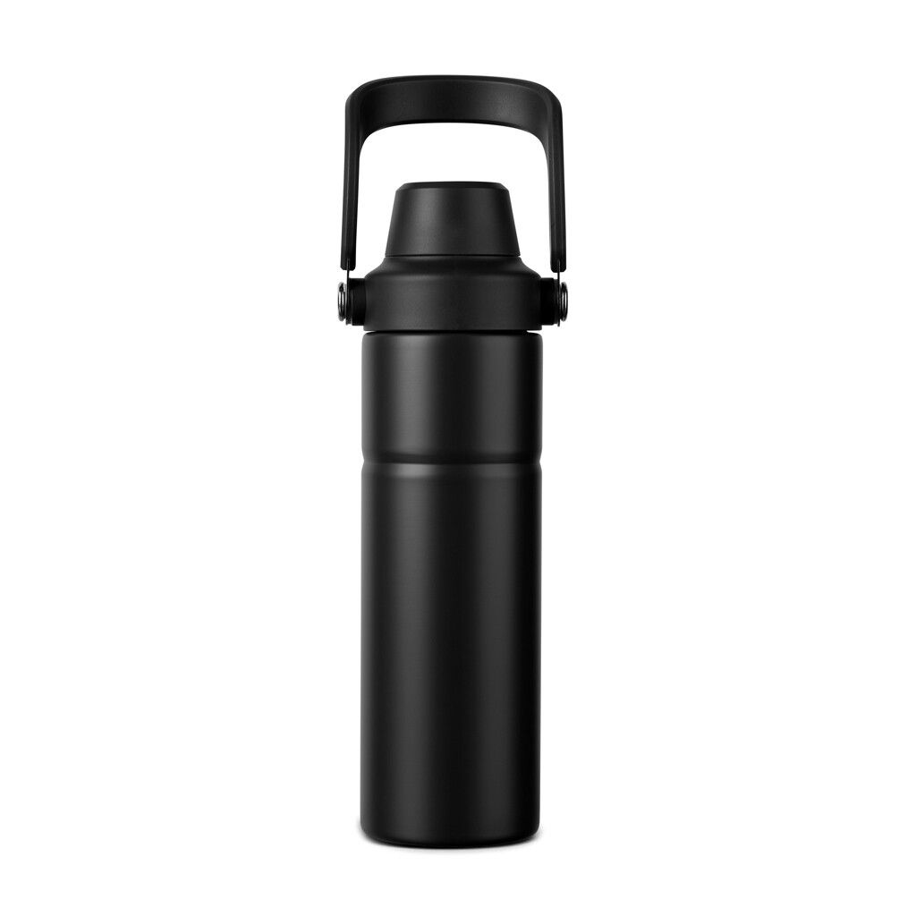 VINGA Baltimore Trek RCS recycelte SS Flasche 600ml - schwarz-509