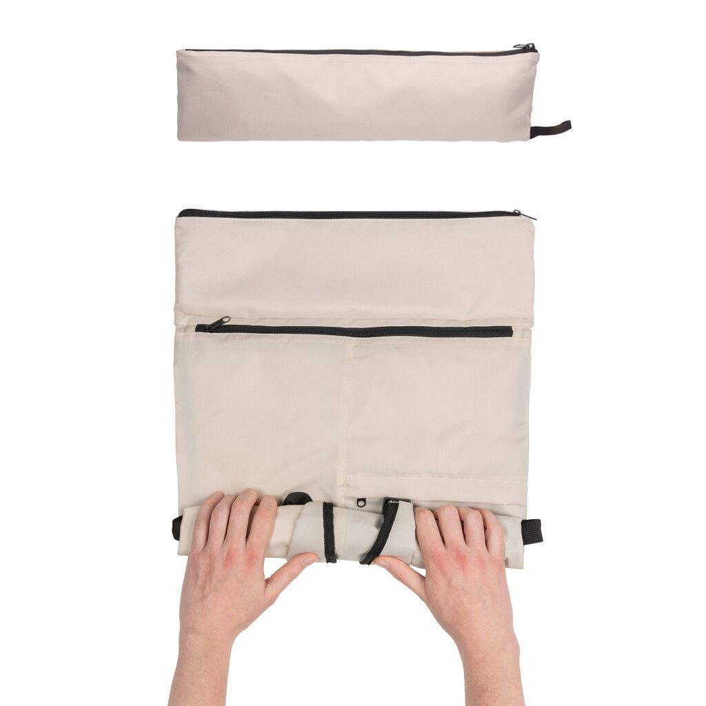 Dillon AWARE™ RPET faltbarer Lightweight-Rucksack - off white-466