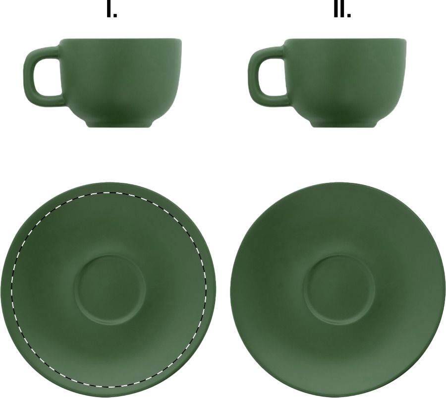 Veredelungsposition Untertasse 1