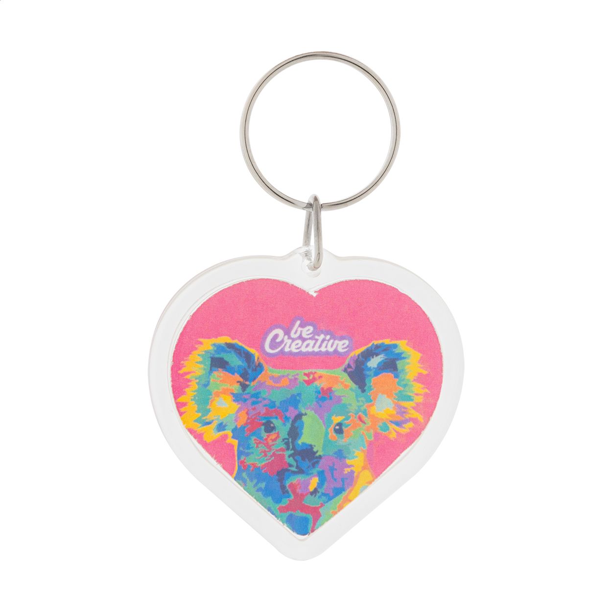 PrintFob Love Schlüsselanhänger - transparent-20