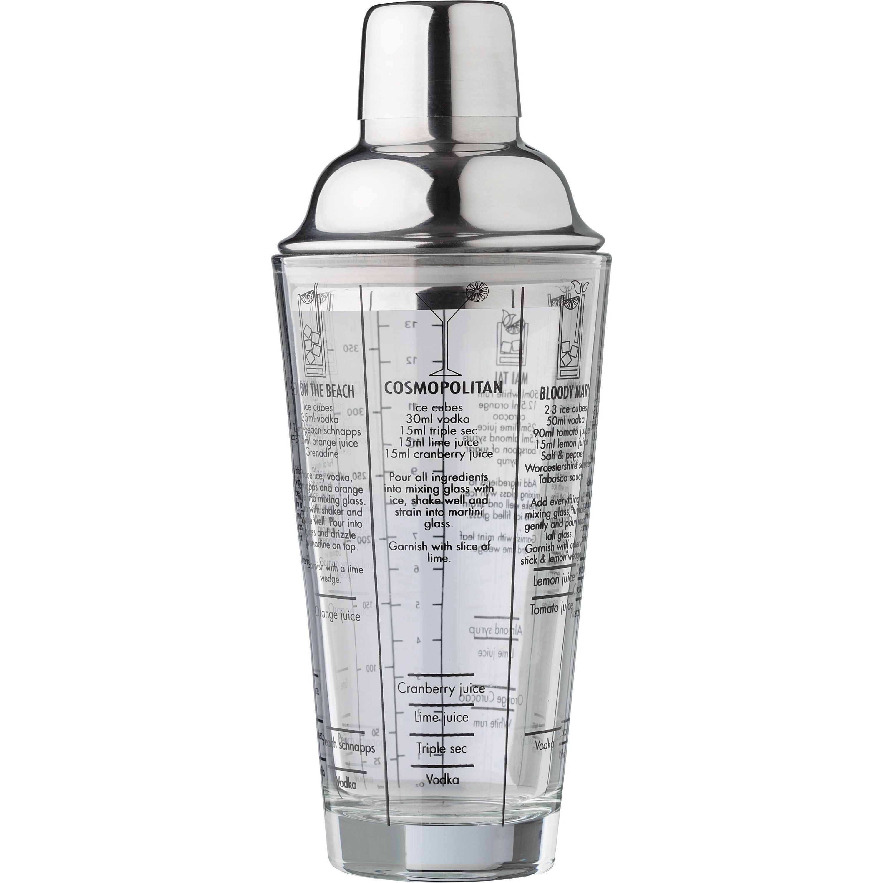 Glas-Cocktailshaker (400 ml) Adela - neutral-904