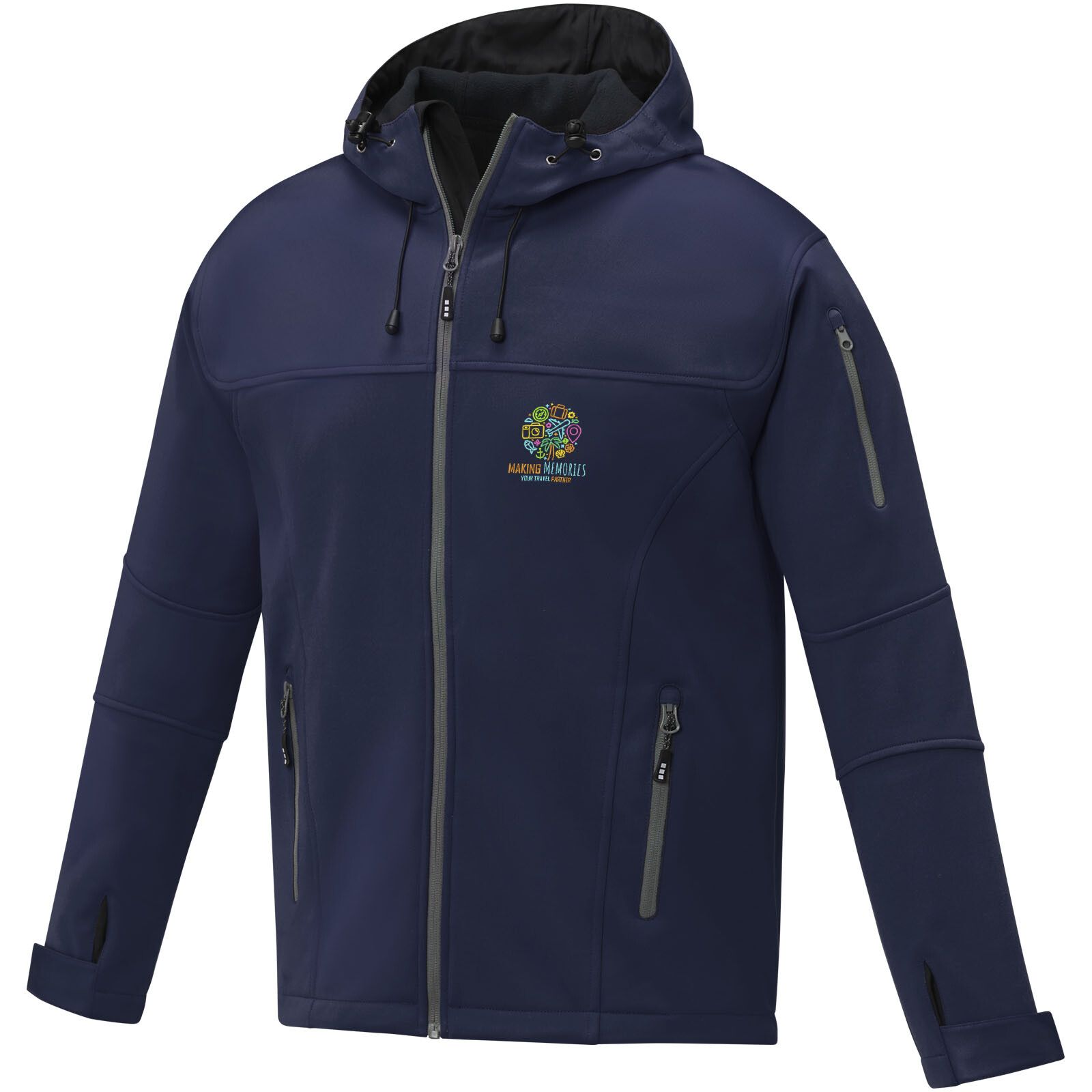 Match Softshelljacke für Herren - navy - 3XL-115