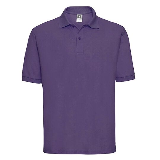 Men's Classic Polycotton Polo - purple - L-6