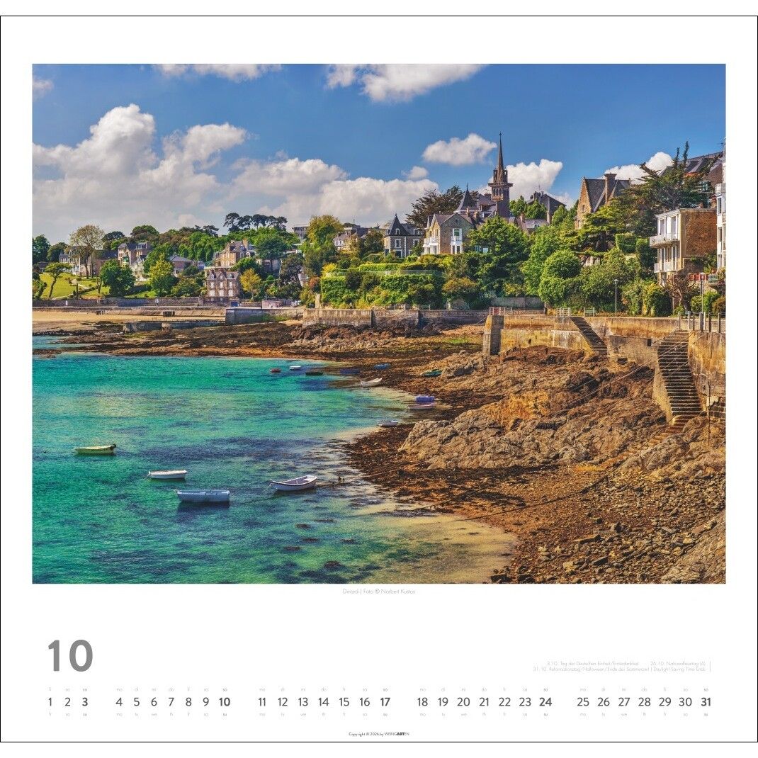Bretagne - Landschaft & Natur Kalender-762