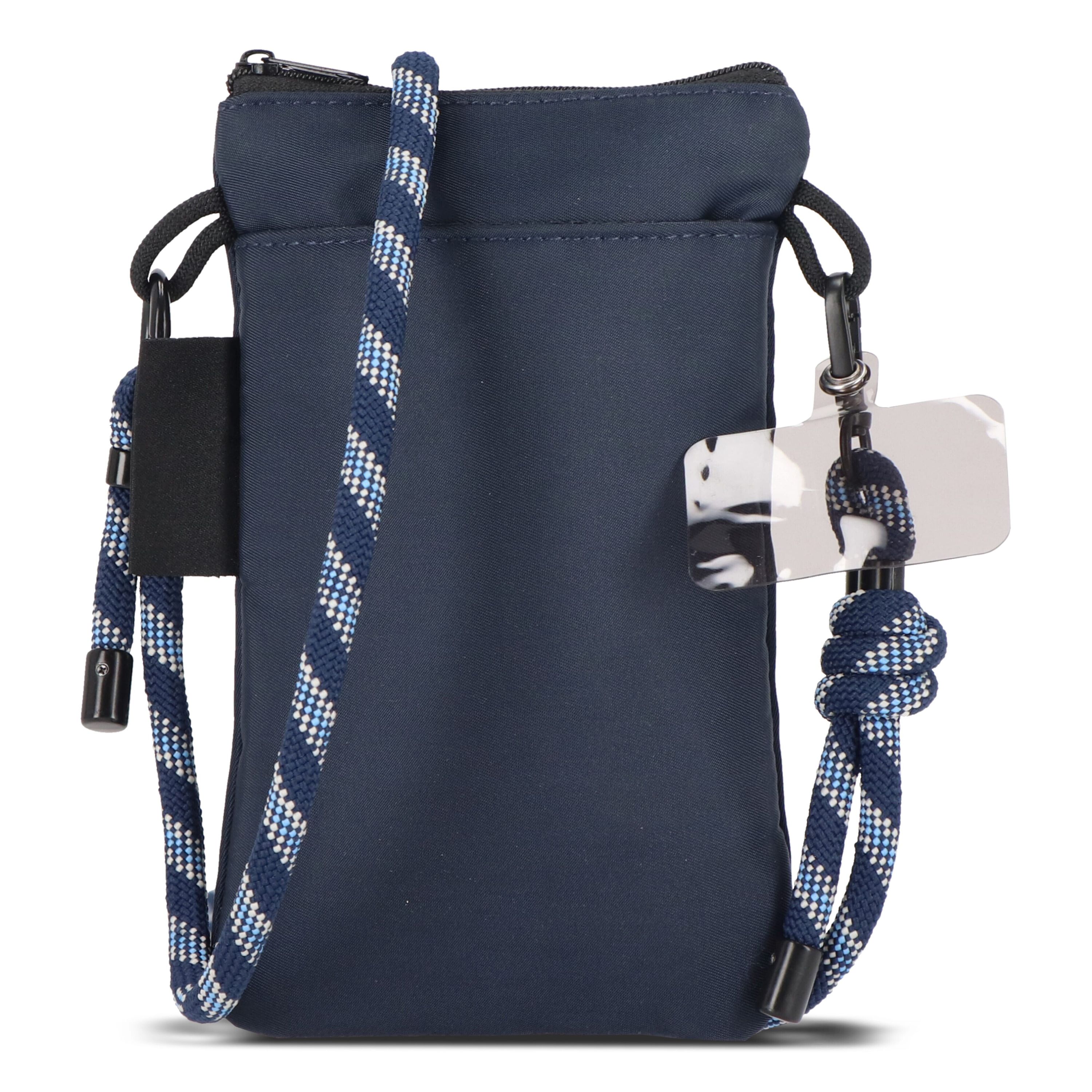 Crossbody Beutel mit Paracord Gurt - dunkelblau-235