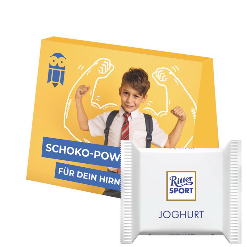 Werbekarte Midi, Ritter SPORT mini Joghurt-651