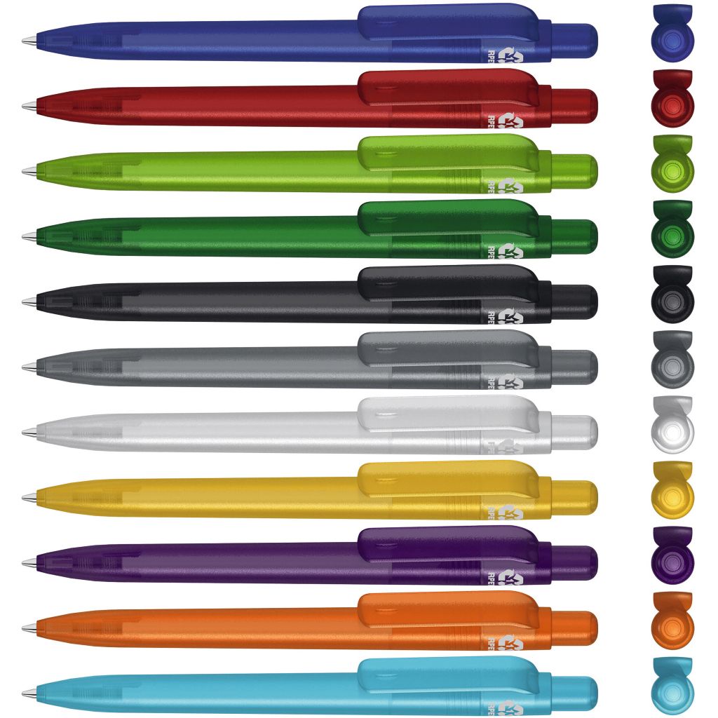 Recycled Pet Pen Future Frozen Druckkugelschreiber - violett-595