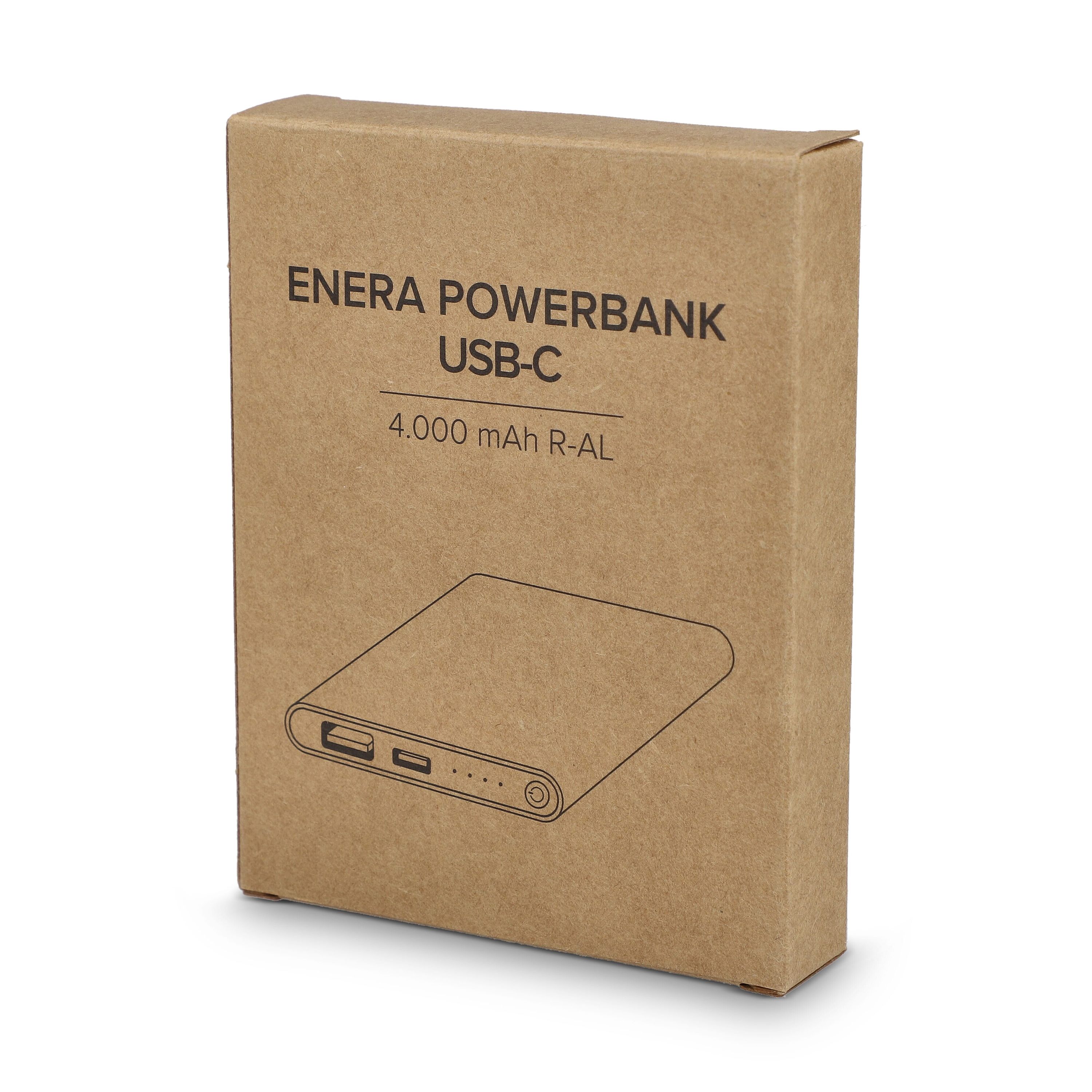Enera Powerbank USB-C 4000 mAh R-AL - weiss-441