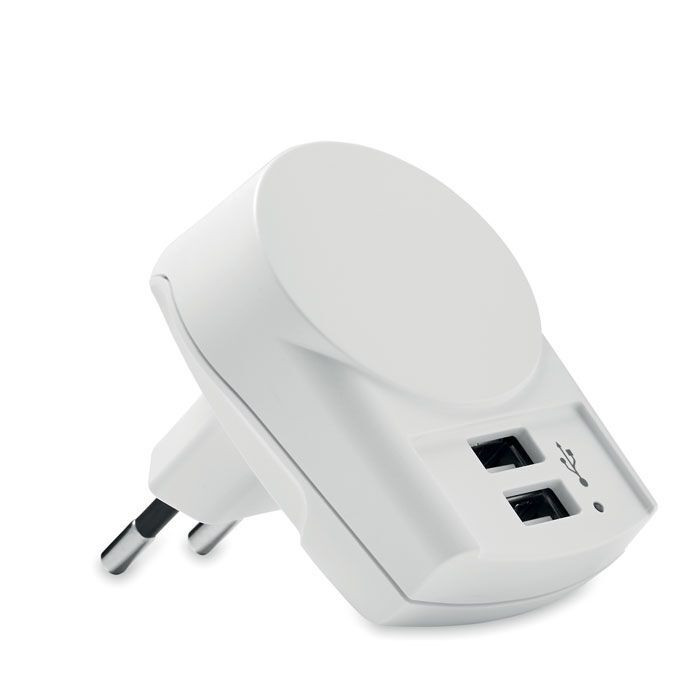 Skross Euro USB-Ladegerät 12W EURO USB CHARGER 2XA - weiß-793