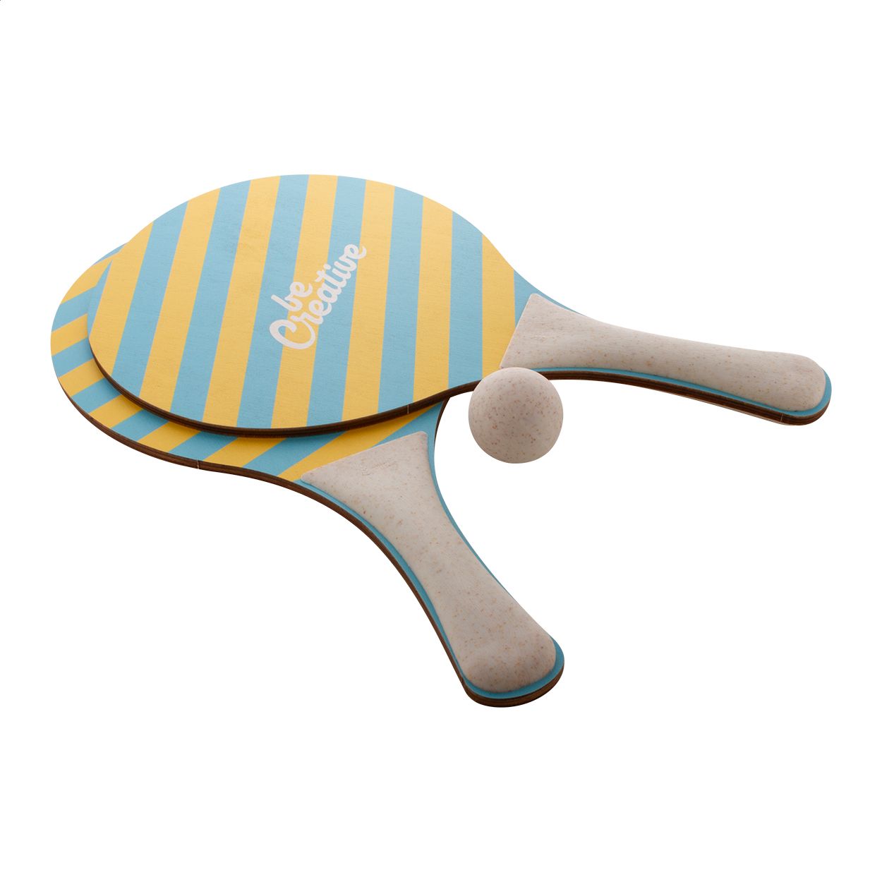 Individuelles Strandtennisset CreaShot - natur-530