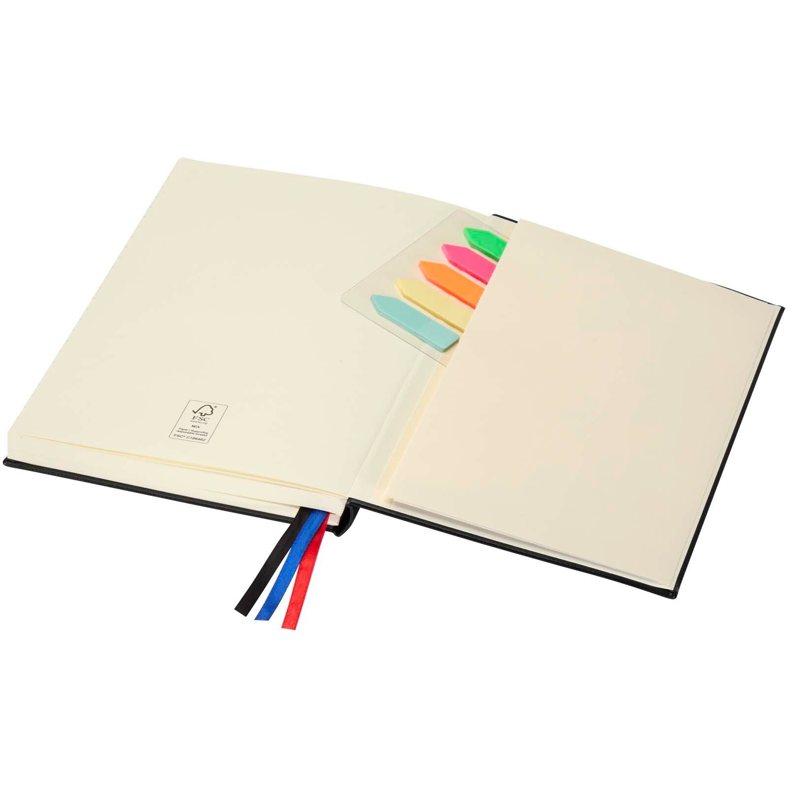 Alder A5 Hardcover Notizbuch - schwarz-594