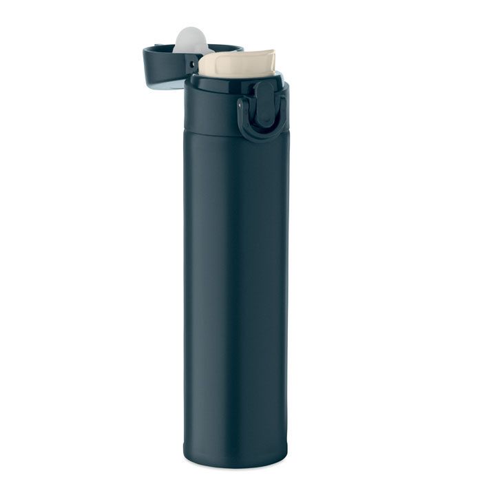 Doppelwandige Flasche 300 ml BOTS - marineblau-504