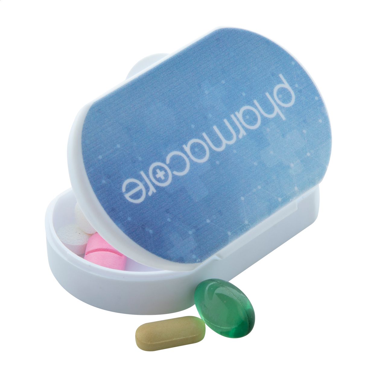 Tripill Pillendose - weiß-605