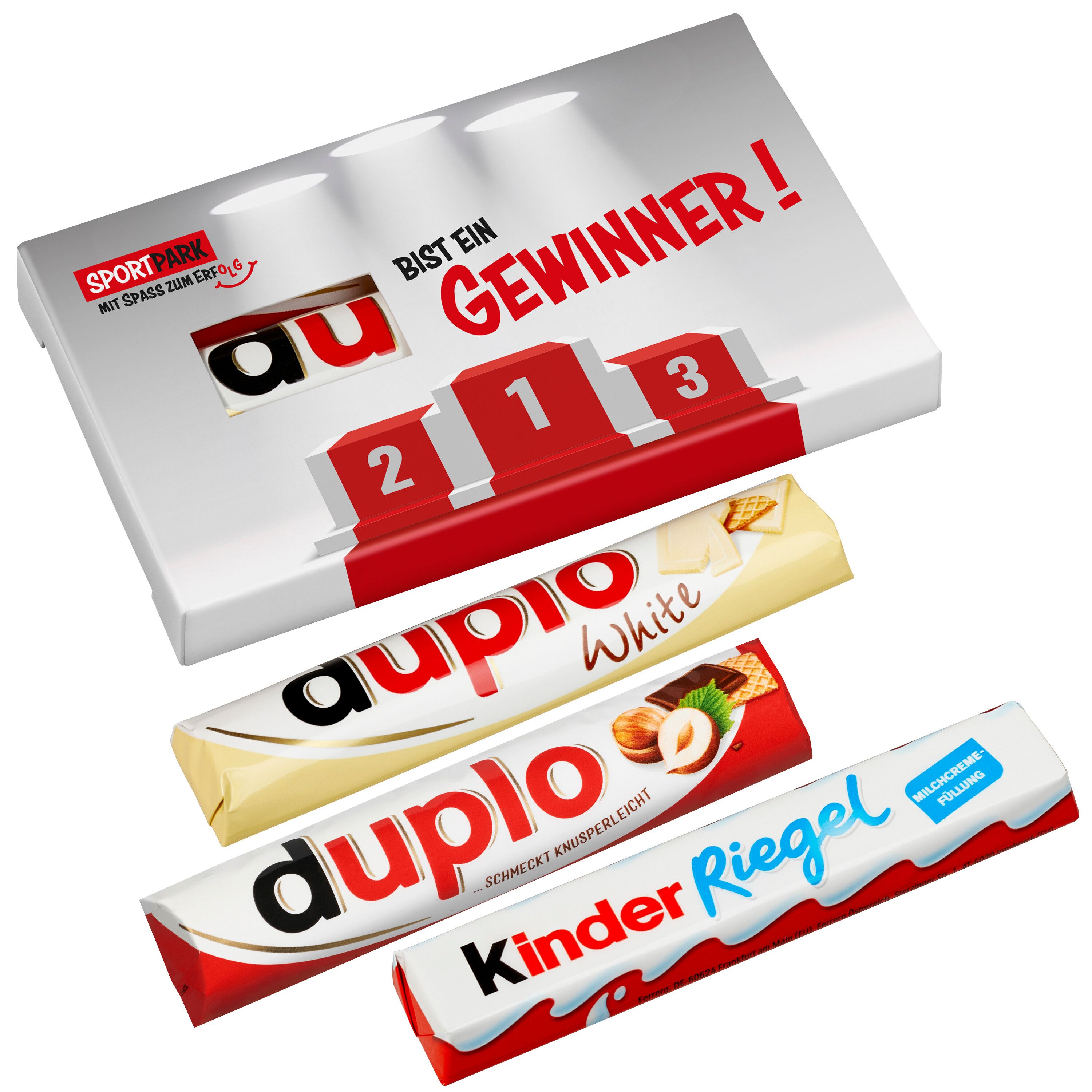 3er Duplo-Pack (1 Duplo klassisch + 1 Duplo weiß + 1 Kinder Riegel)-215