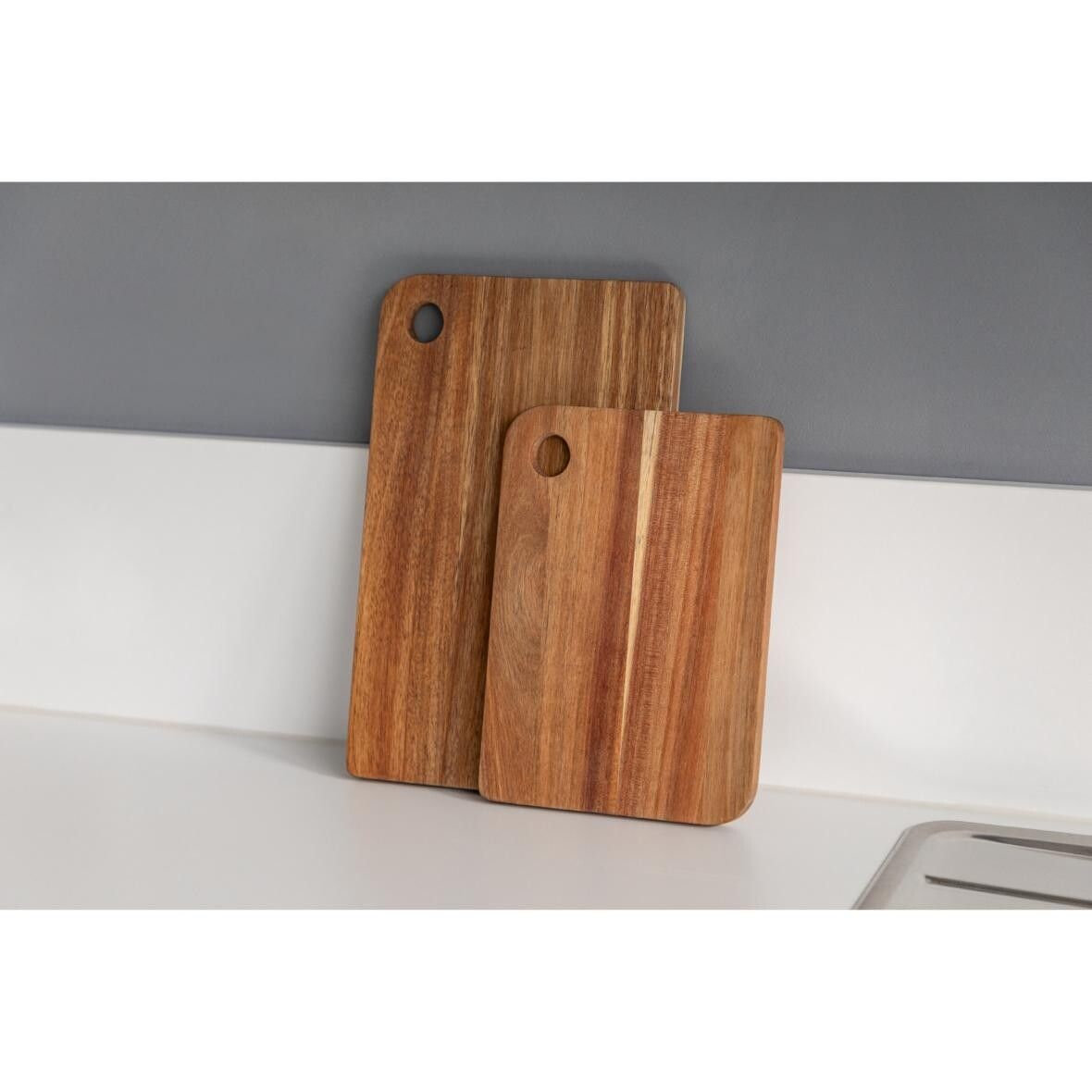 Schneidbrett Acacia 24,5 x 17,5 cm - natur-531