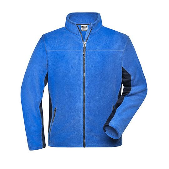 Men´s Workwear Fleece Jacket -STRONG- - royal - navy-763