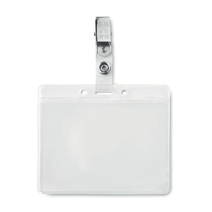 Transparente Kartenhülle CLIPBADGE - transparent-44