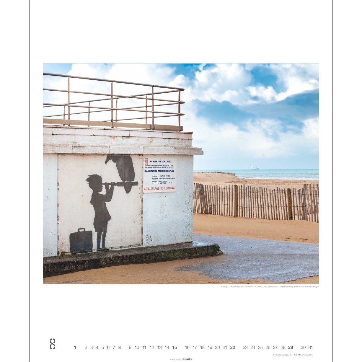 Banksy Edition - Kunst & Kultur Kalender-740