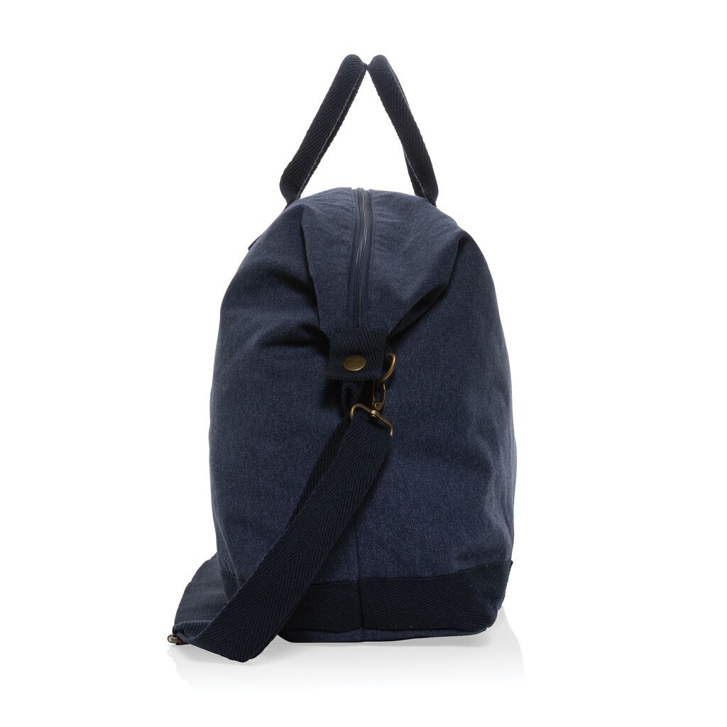 Kezar AWARE™ 500g/m² Wochenendtasche aus recyceltem Canvas - navy blau-983