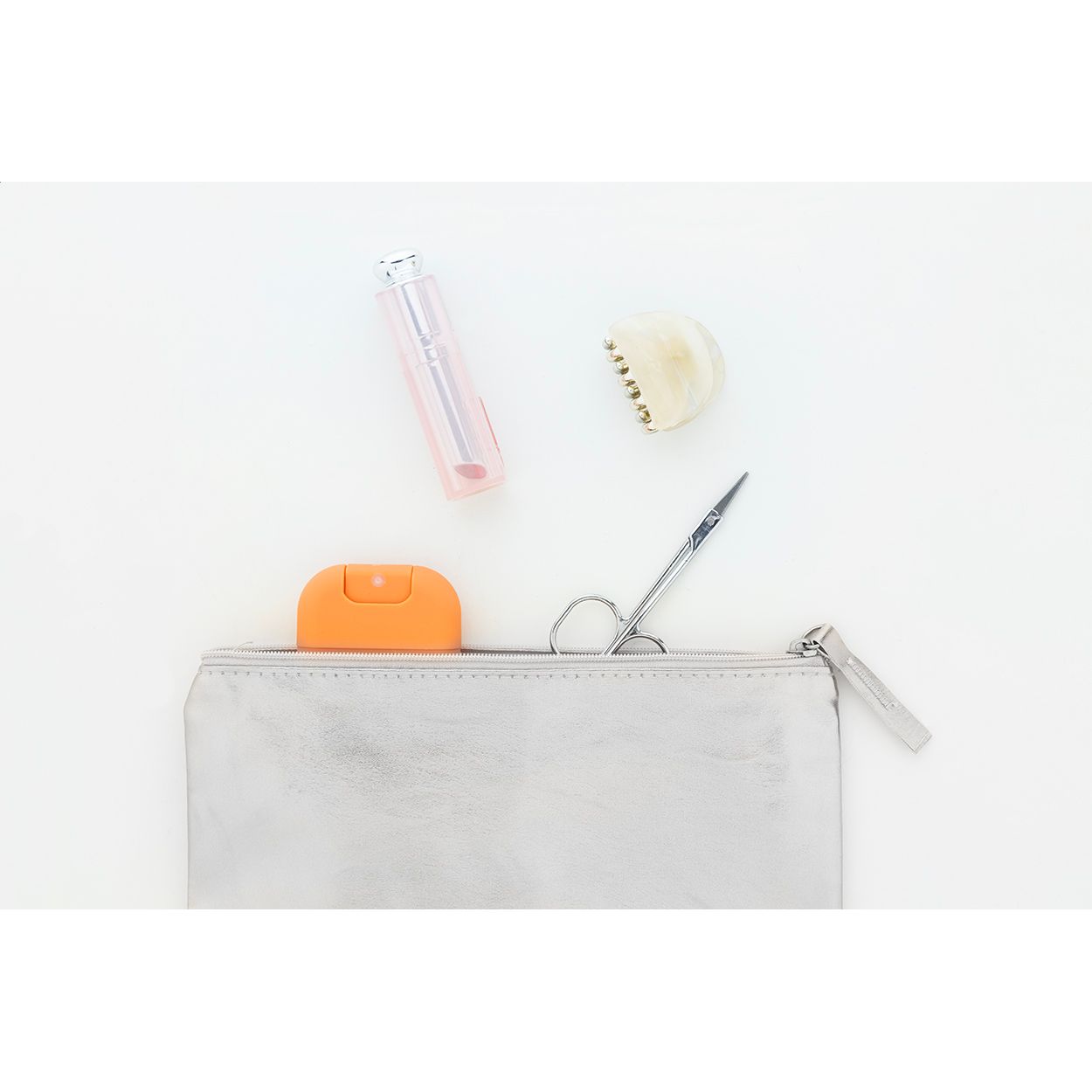 Mecol Kosmetiktasche - silber-552