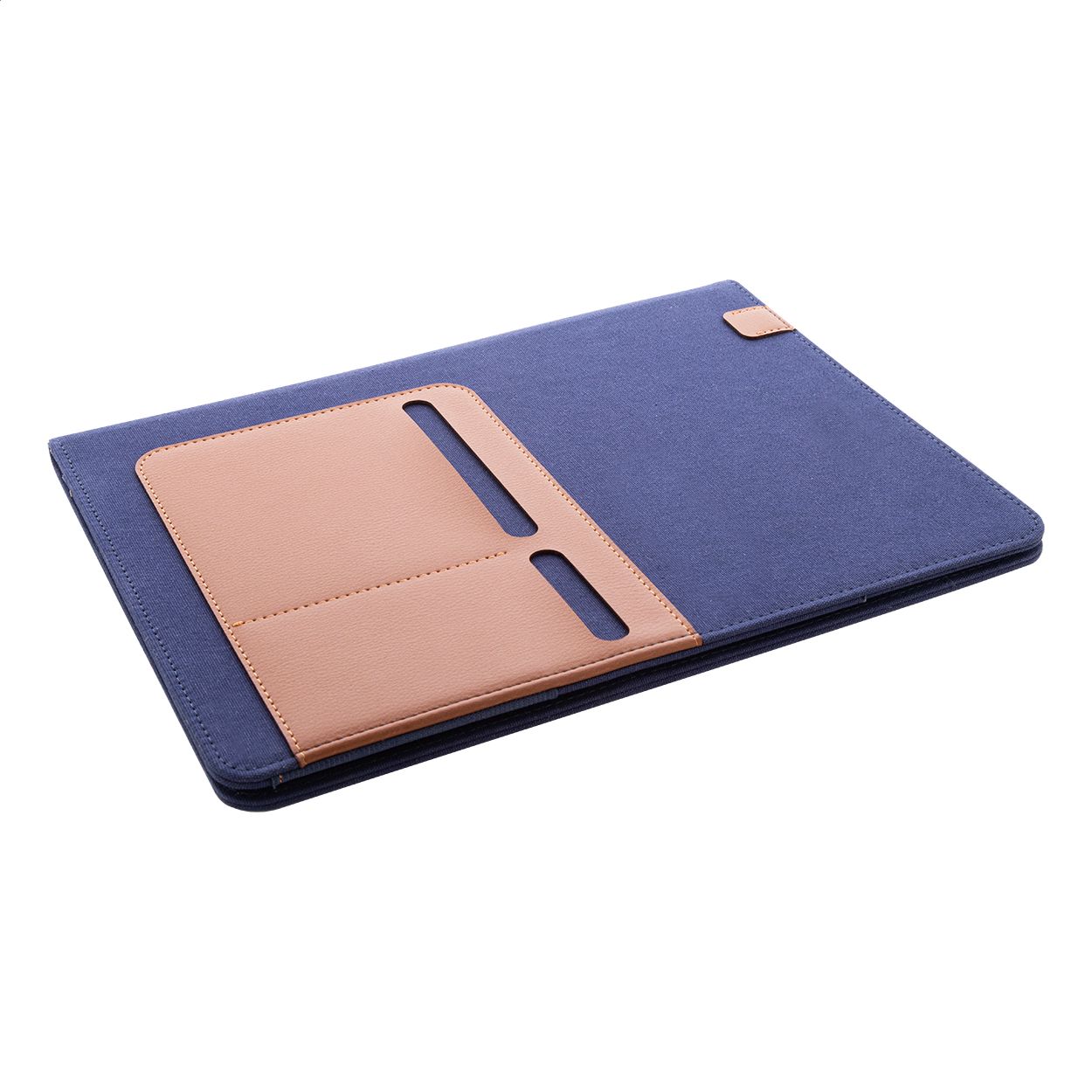 Capudo A4 Dokumentenmappe aus recyceltem Cavas - blau-461