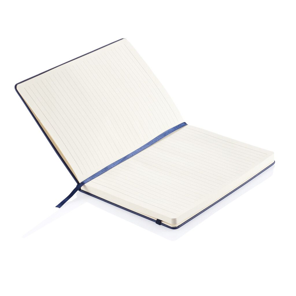 Deluxe Hardcover PU A5 Notizbuch - navy blau-315