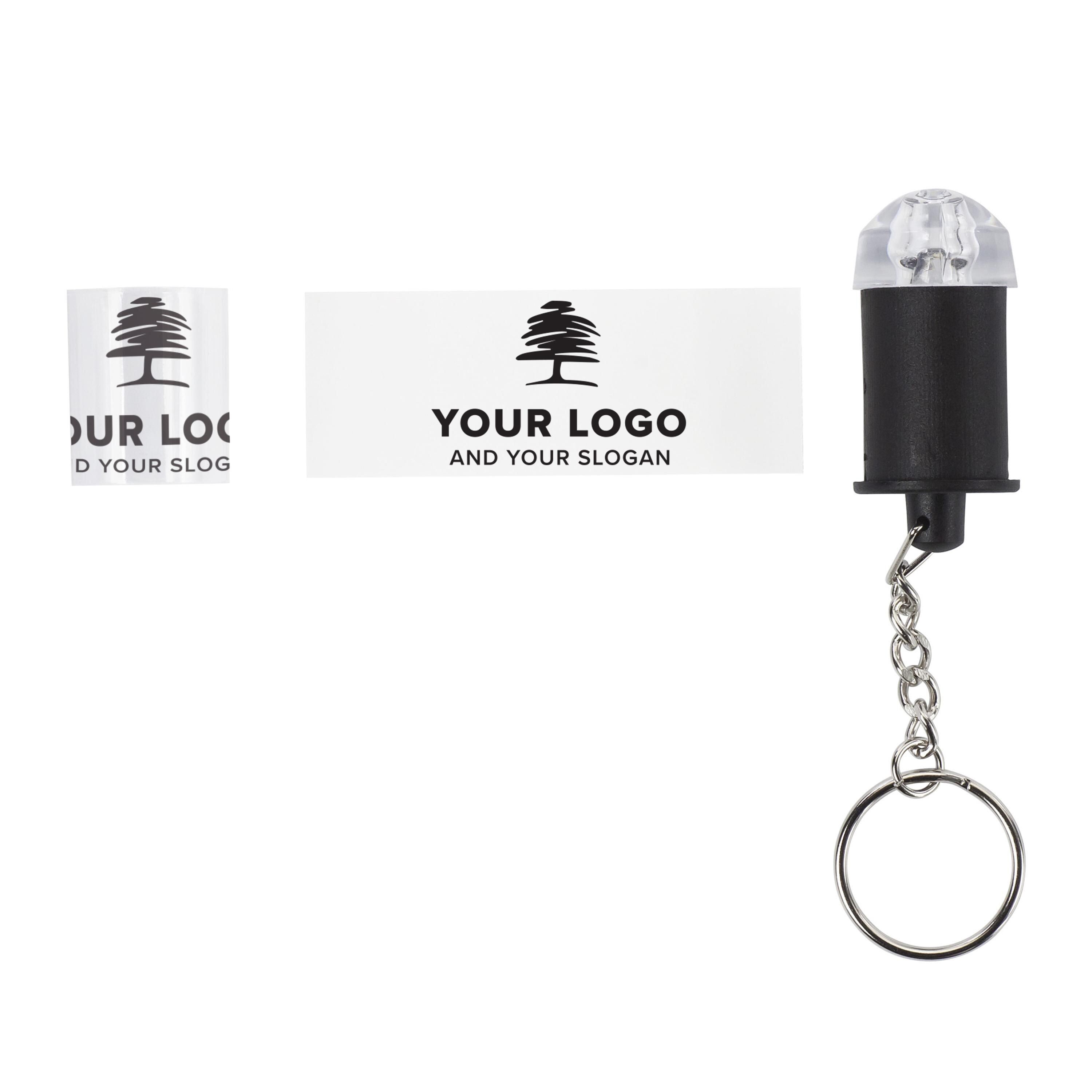 Schlüsselanhänger mit Taschenlampe Carly - neutral-806
