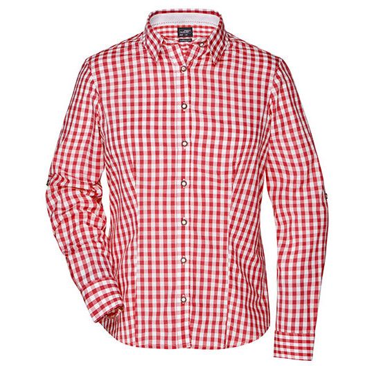 red - white