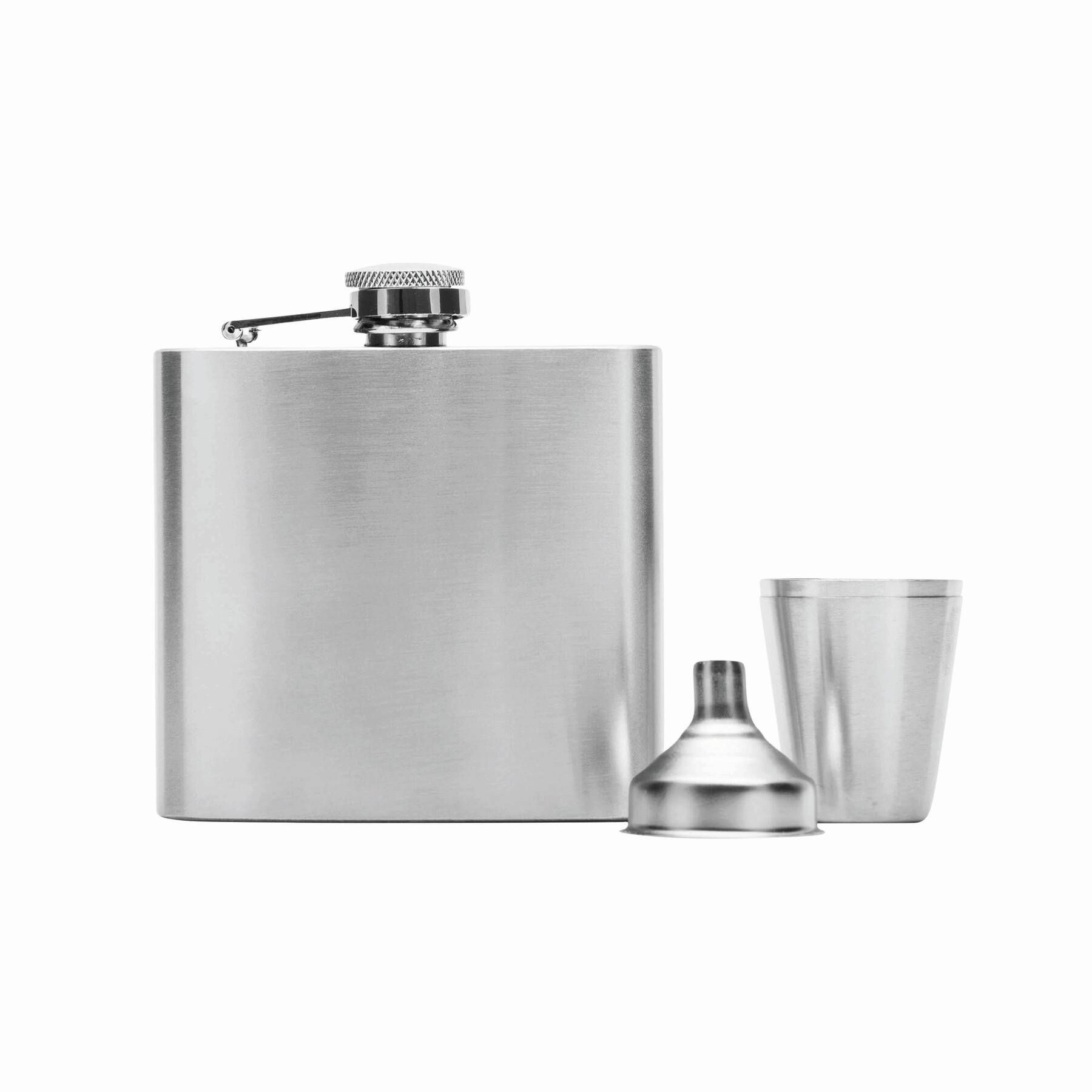 Doppelwandiges Gläser-Set DRINK LINK L - silber-861