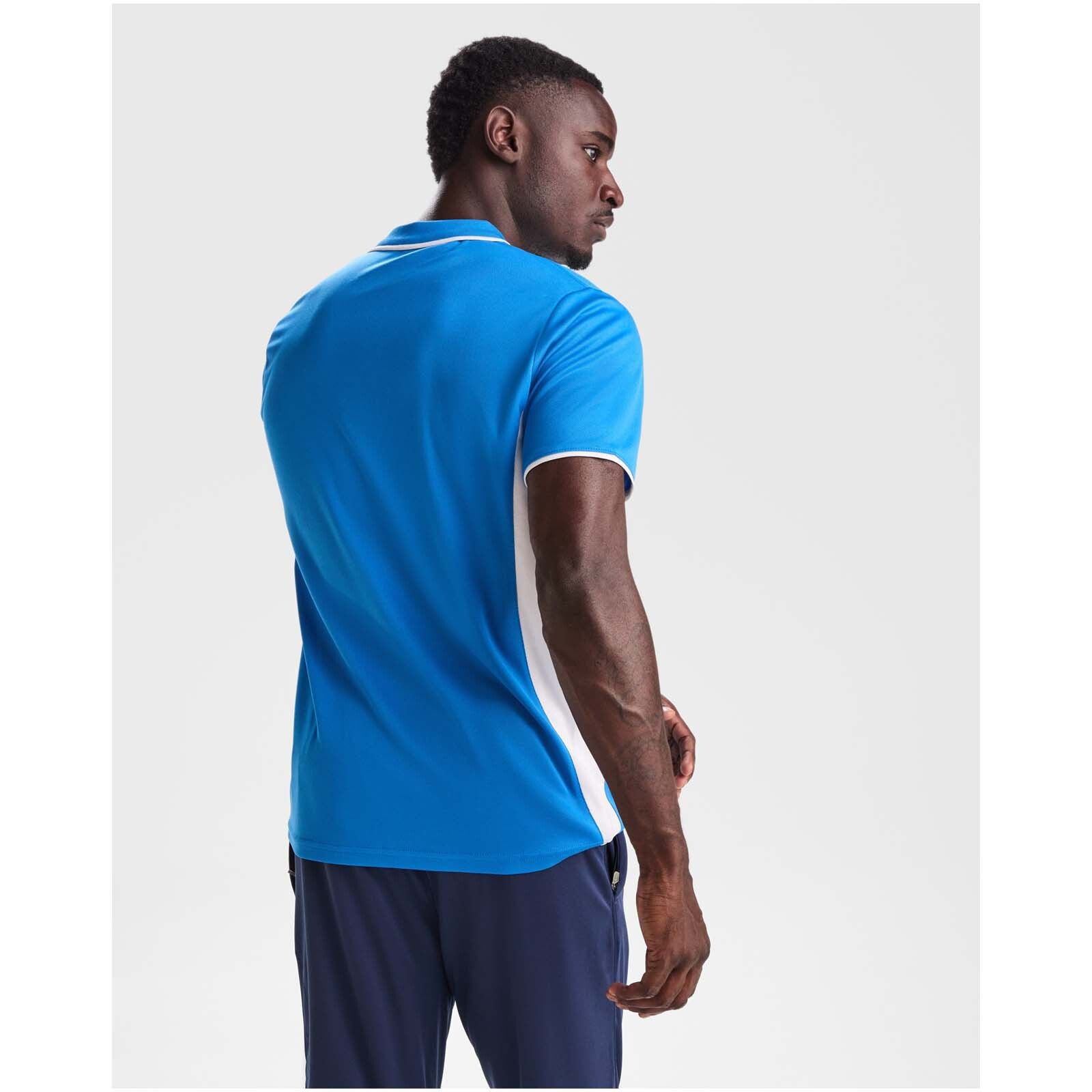 Montmelo Sport Poloshirt   - weiss -  royalblau - 3XL-507