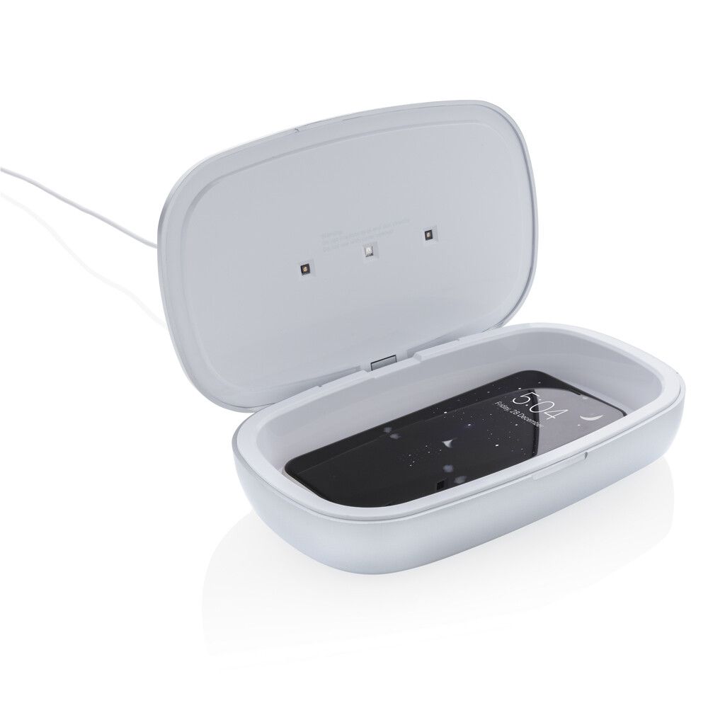 Rena UV-C Sterilisations-Box mit 5W Wireless Charger - grau-652