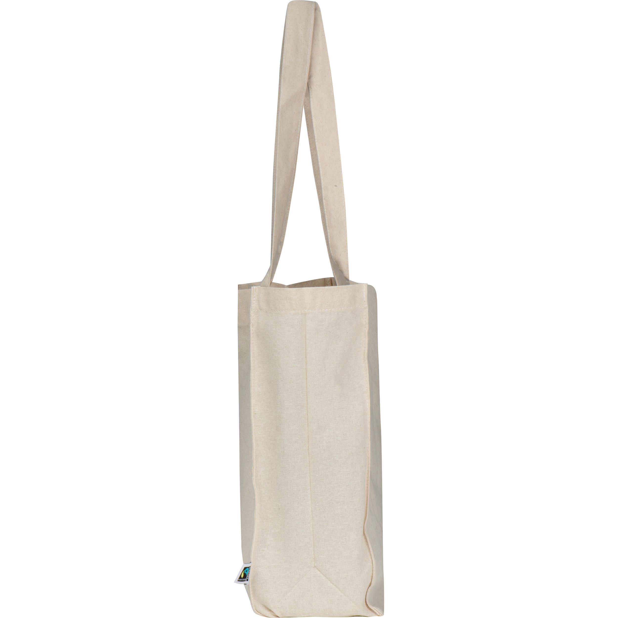Fairtrade Baumwolltasche - beige-612