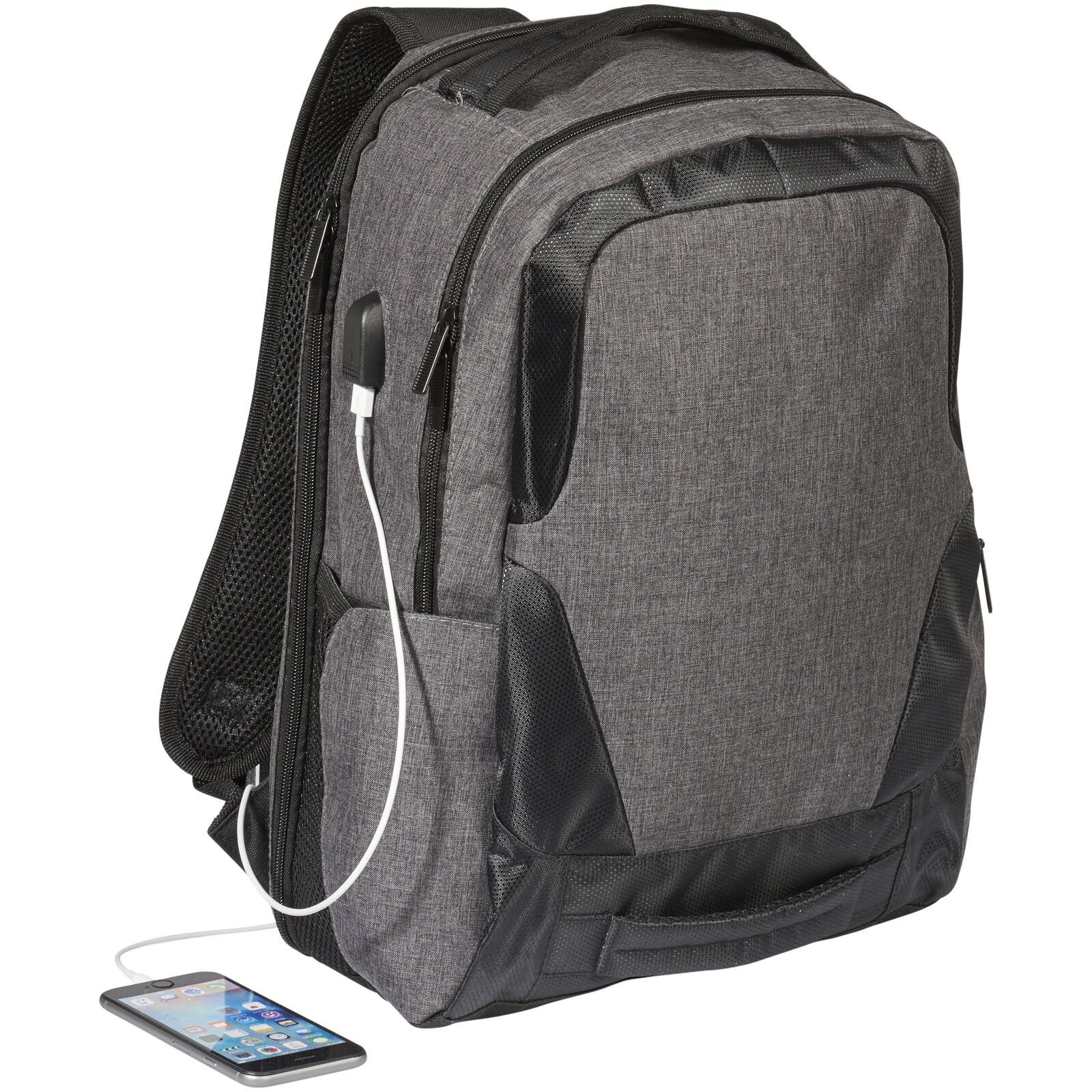 Overland 17" TSA Laptop-Rucksack 18L - kohle-232