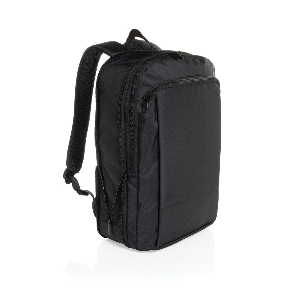 Flexpack Aware™ Expandable Slim RPET 15,6" Laptop-Rucksack - schwarz-648