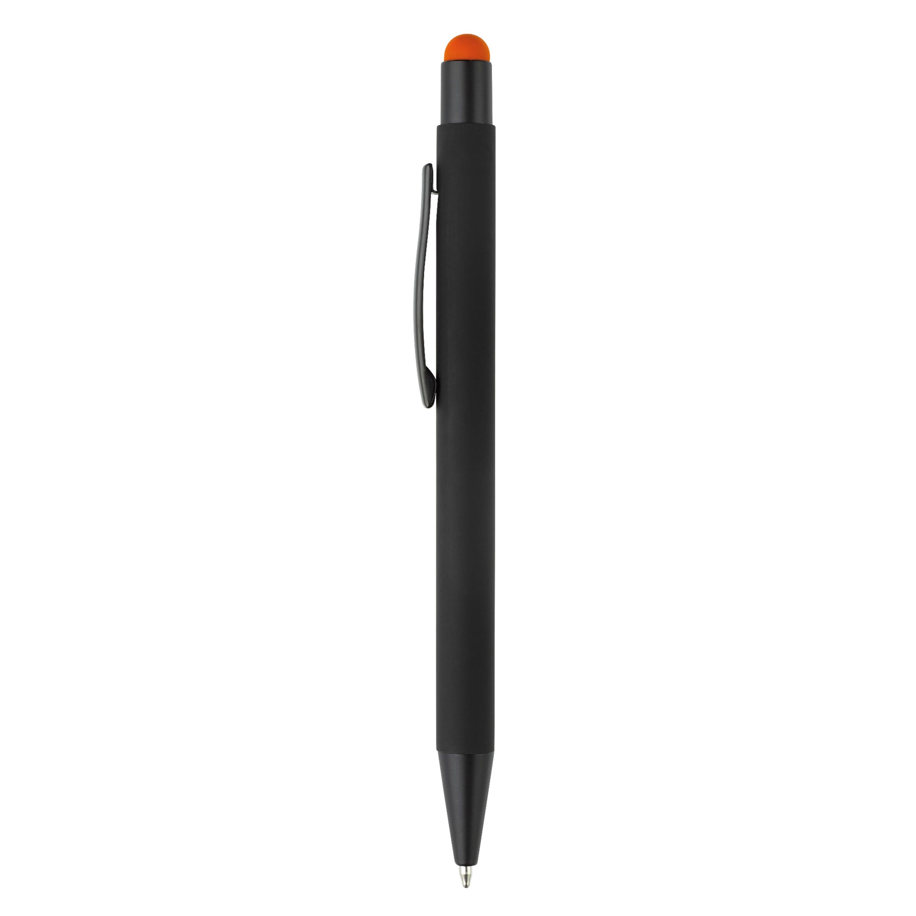 New York schwarz Gummiert Stylus - schwarz  -  orange-983