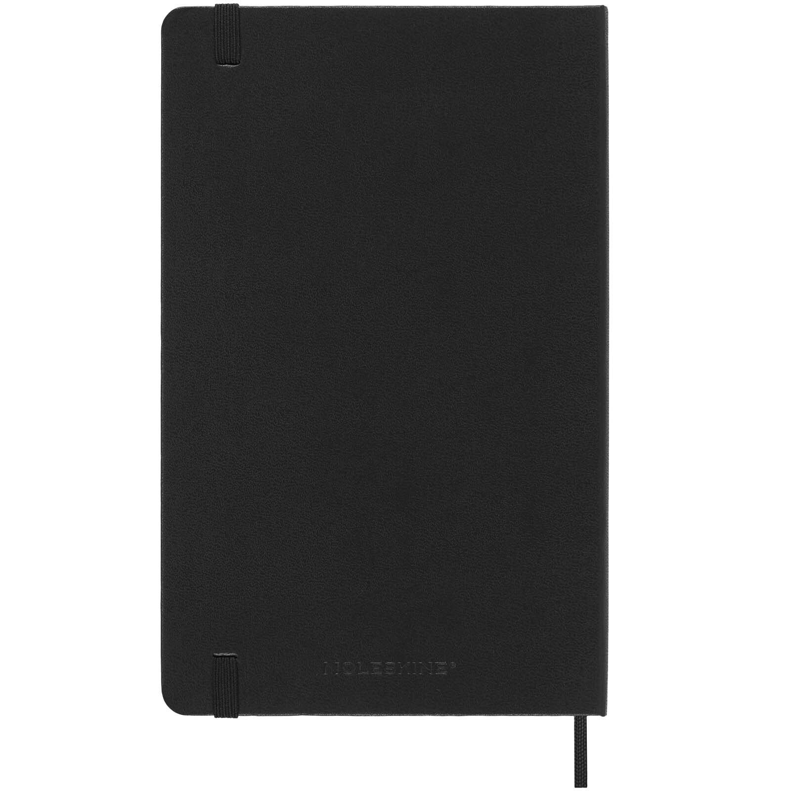 Moleskine Hardcover 12 Monate Wochenkalender L vertikal - schwarz-569