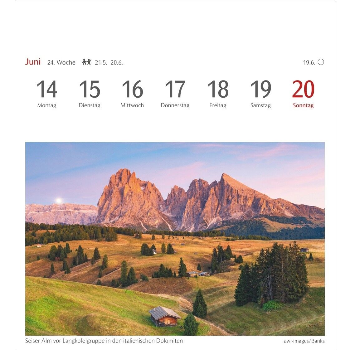 Lichtblicke Postkartenkalender-501