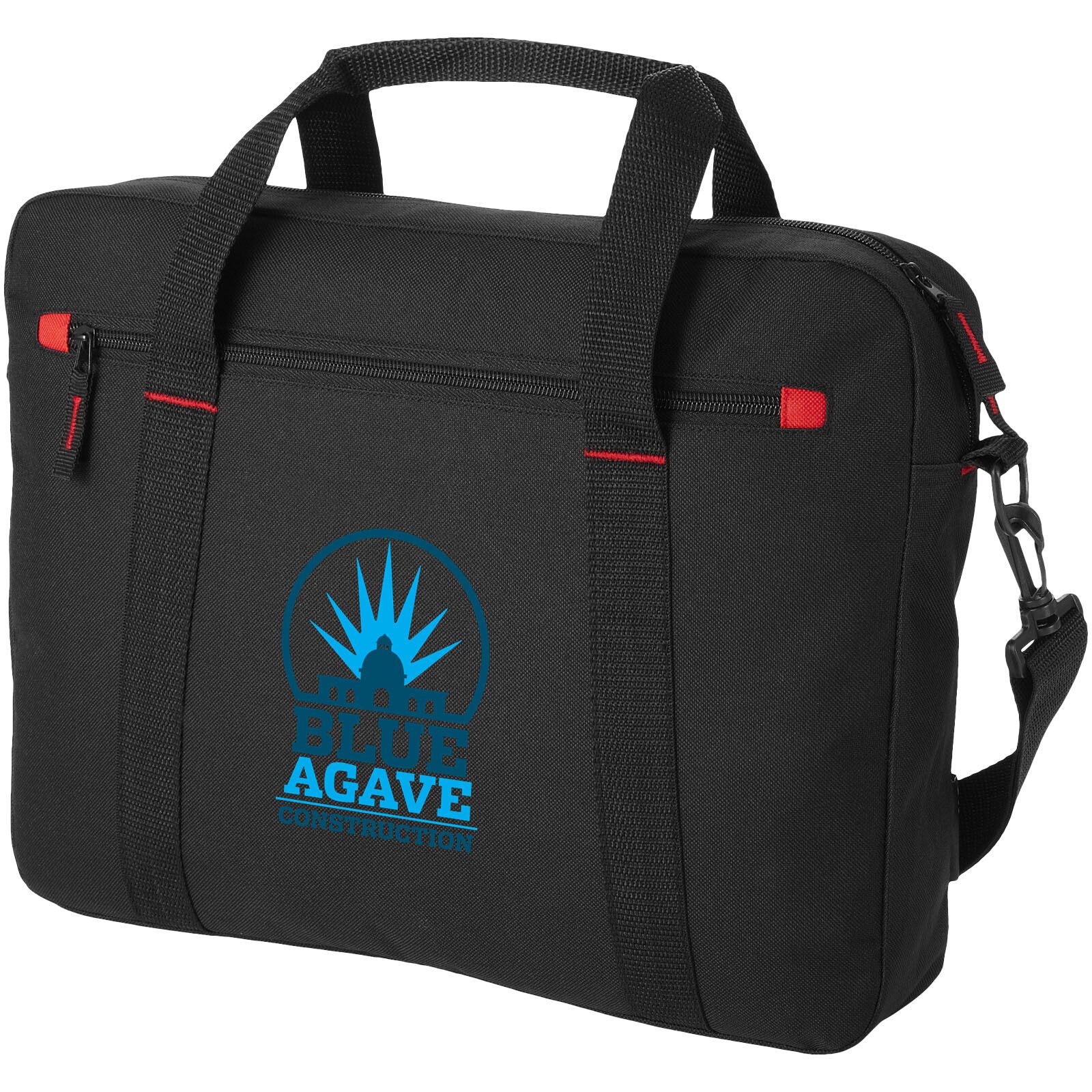 Vancouver 15,4" Laptop-Konferenztasche 6L - schwarz -  rot-632